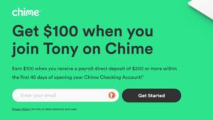Chime Bank Bonus