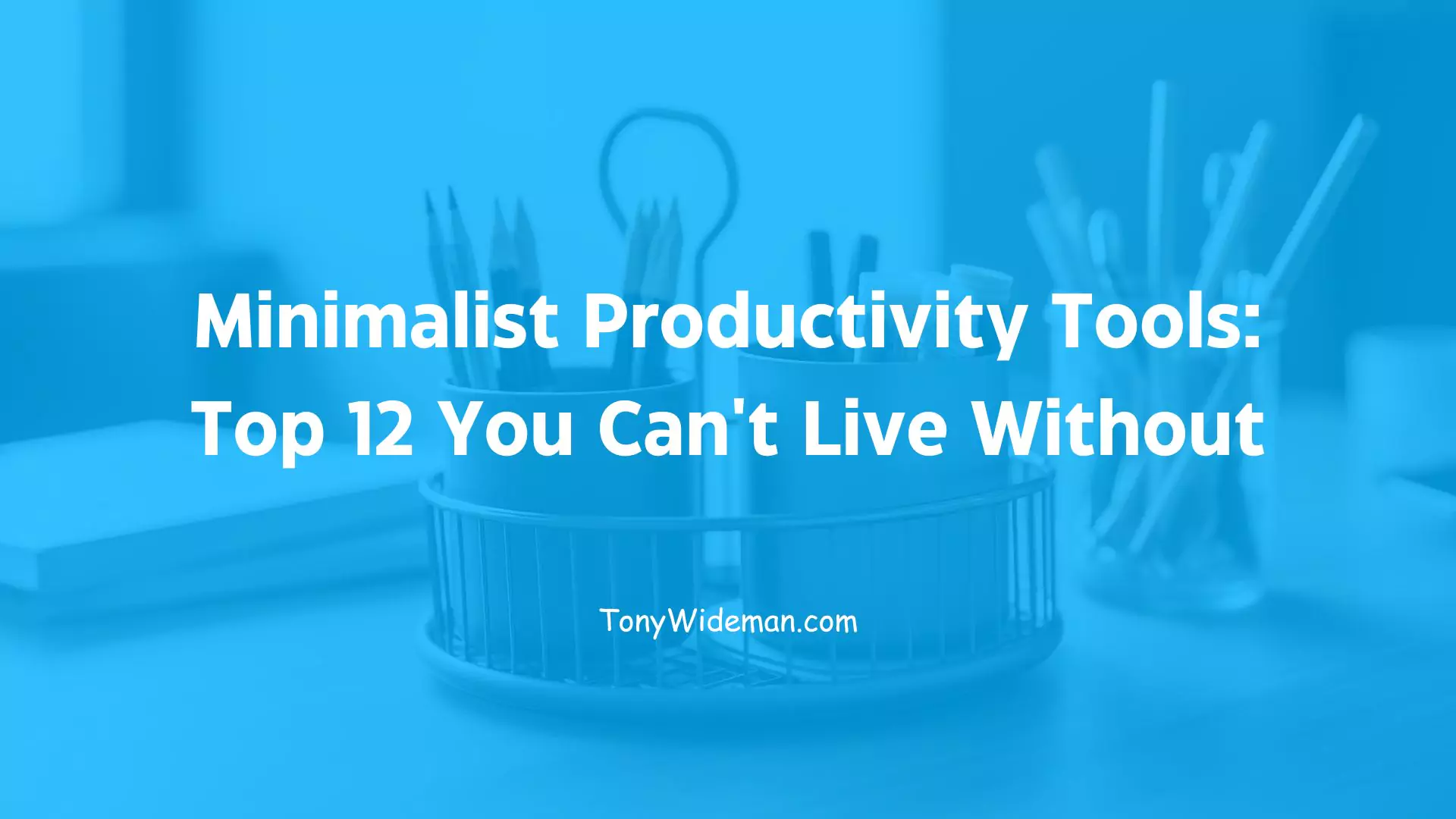 Minimalist Productivity Tools