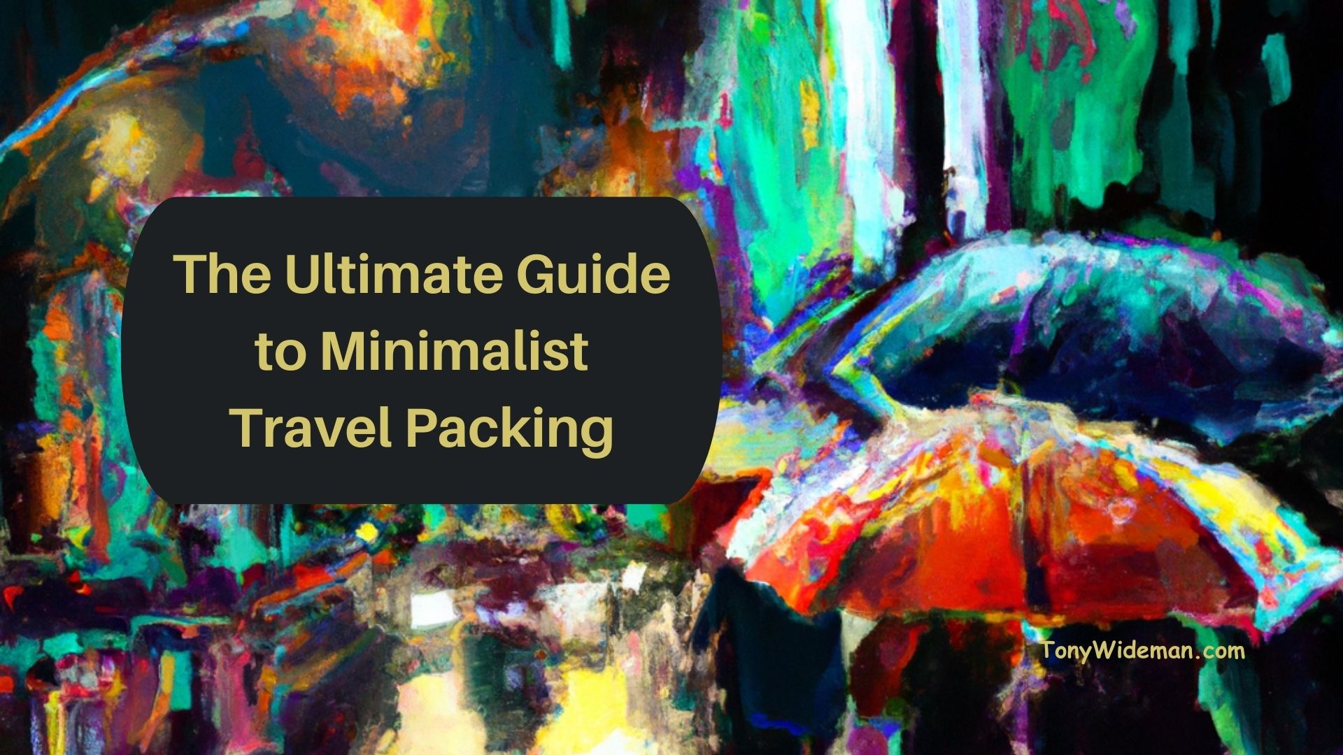 The Ultimate Guide to Minimalist Travel Packing