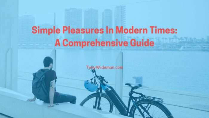 Simple Pleasures In Modern Times A Comprehensive Guide