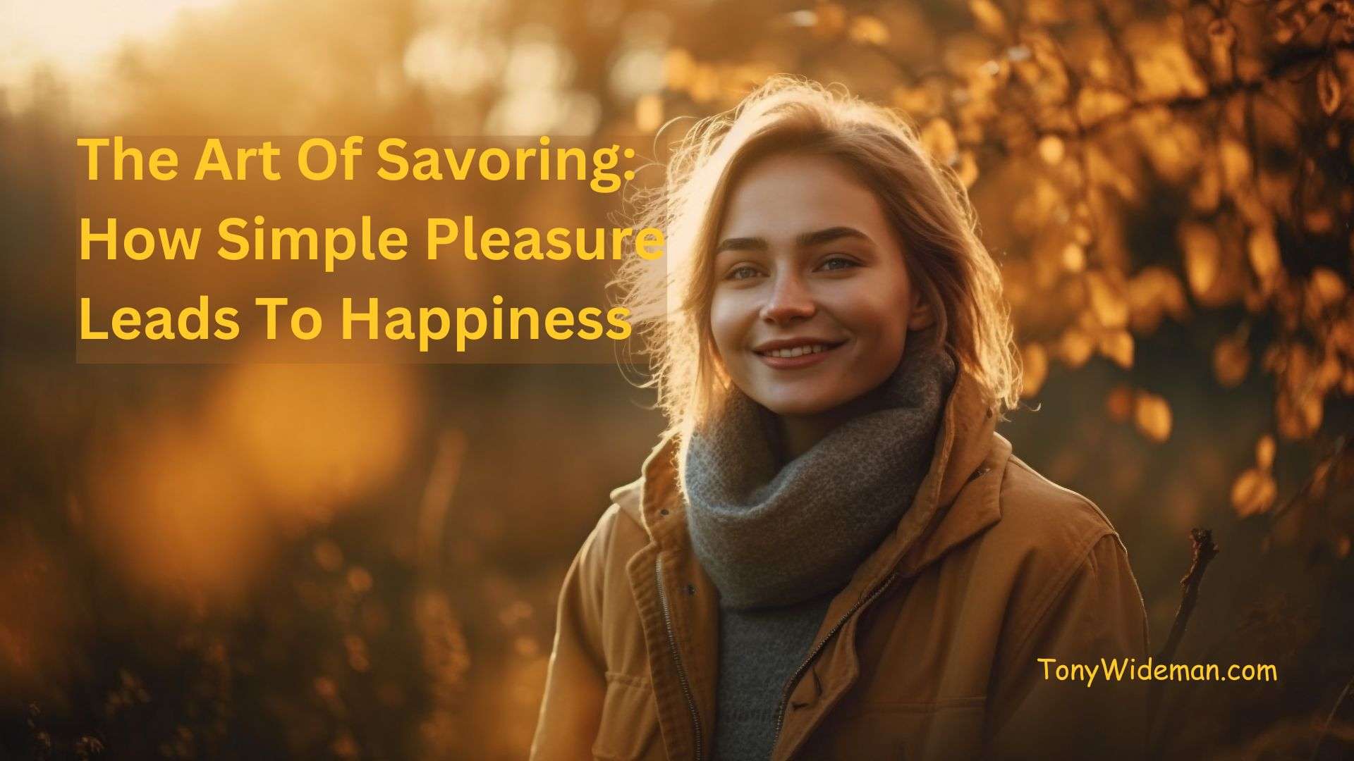 The Art Of Savoring: How Simple Pleasure Leads To Happiness