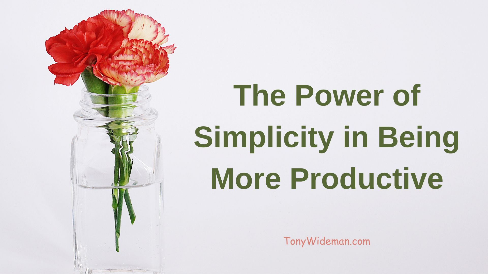The Power of Simplicity in Being More Productive