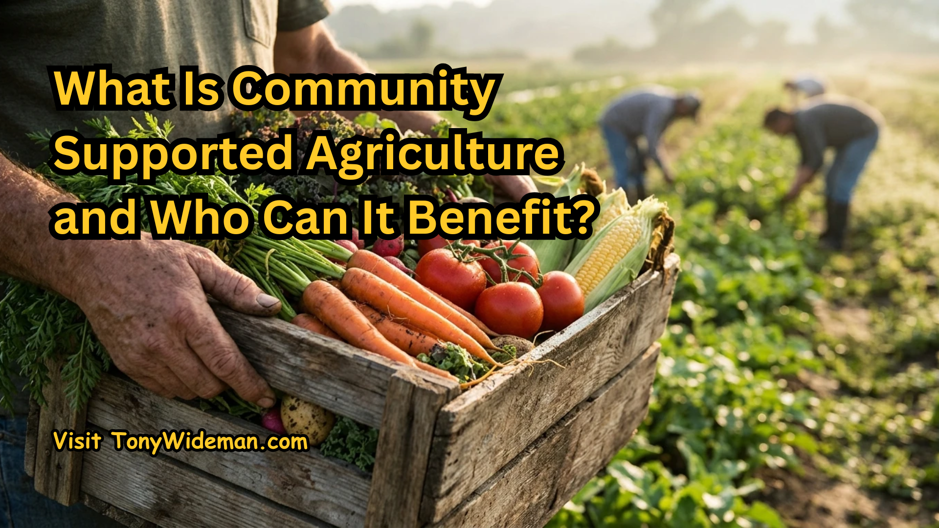 What Is Community Supported Agriculture and Who Can It Benefit?