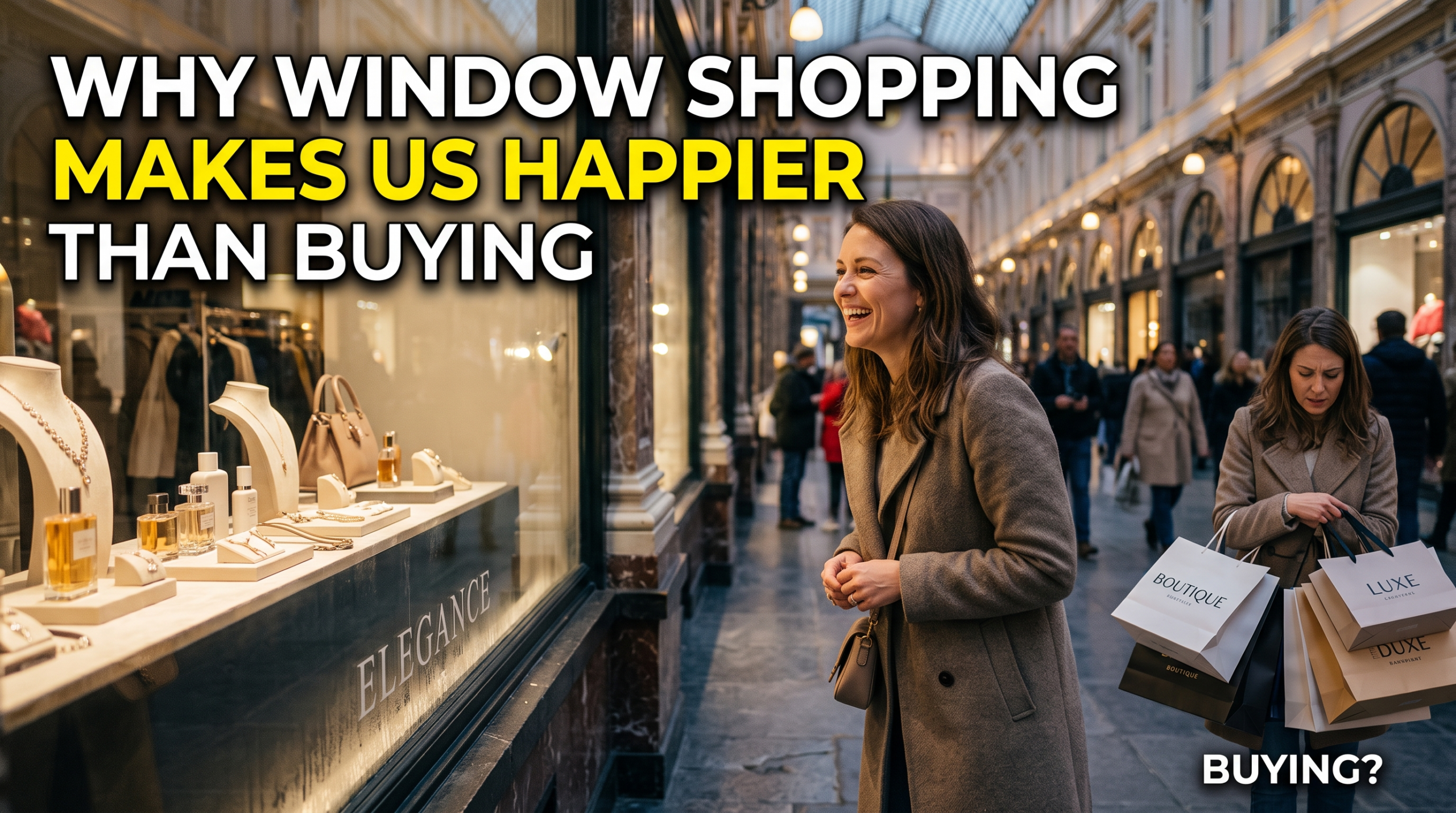 Why Window Shopping Makes Us Happier Than Buying